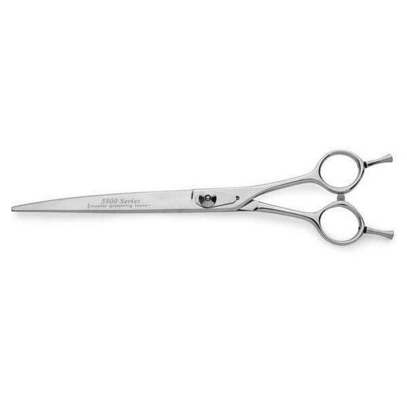 Dog Grooming Shears Curved Ultra Sharp Scissors Durable Japanese Short Shanks 8"