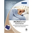 thumbnail image 3 of Thermee Micro Flannel Electric Blanket with Sherpa Back King Sand, 3 of 4