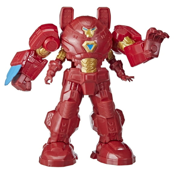 Marvel Avengers: Mech Strike Iron Man Kids Toy Action Figure for Boys and Girls (12”)