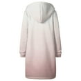 thumbnail image 5 of HBYJLZYG Hoodies Cardigans Sweaters Gradient Sweatshirt Jacket Long Coat, Women Loose Long Sleeve Hoodie Tops Winter Coats For Women, 5 of 5