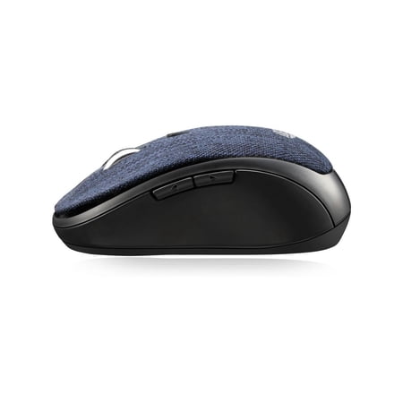 UPC: 0783750009652 | ADESSO IMOUSES80L ADESSO 2.4GHZ WIRELESS BLUE FABRIC MINI OPTICAL MOUSE  5-BUTTON   FABRIC SURFA