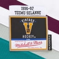 thumbnail image 6 of Men's Teemu Selanne White Anaheim Ducks 1996-97 Power Play Jersey, 6 of 7