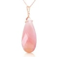 thumbnail image 2 of Galaxy Gold 14K Solid Gold Briolette Necklace for Women - Rose Gold Fine Jewelry, 2 of 3