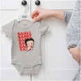 thumbnail image 5 of Betty Boop Sassy On Repeat Cute Bodysuit Jumper Girls Infant Baby Brisco Brands 24M, 5 of 6