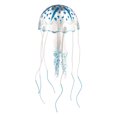 thumbnail image 1 of Decoración de medusas para pecera, adornos fluorescentes de silicona para medusas, decoración de acuario con ventosa, azul, 3,2 "x 7,5", 1 of 7