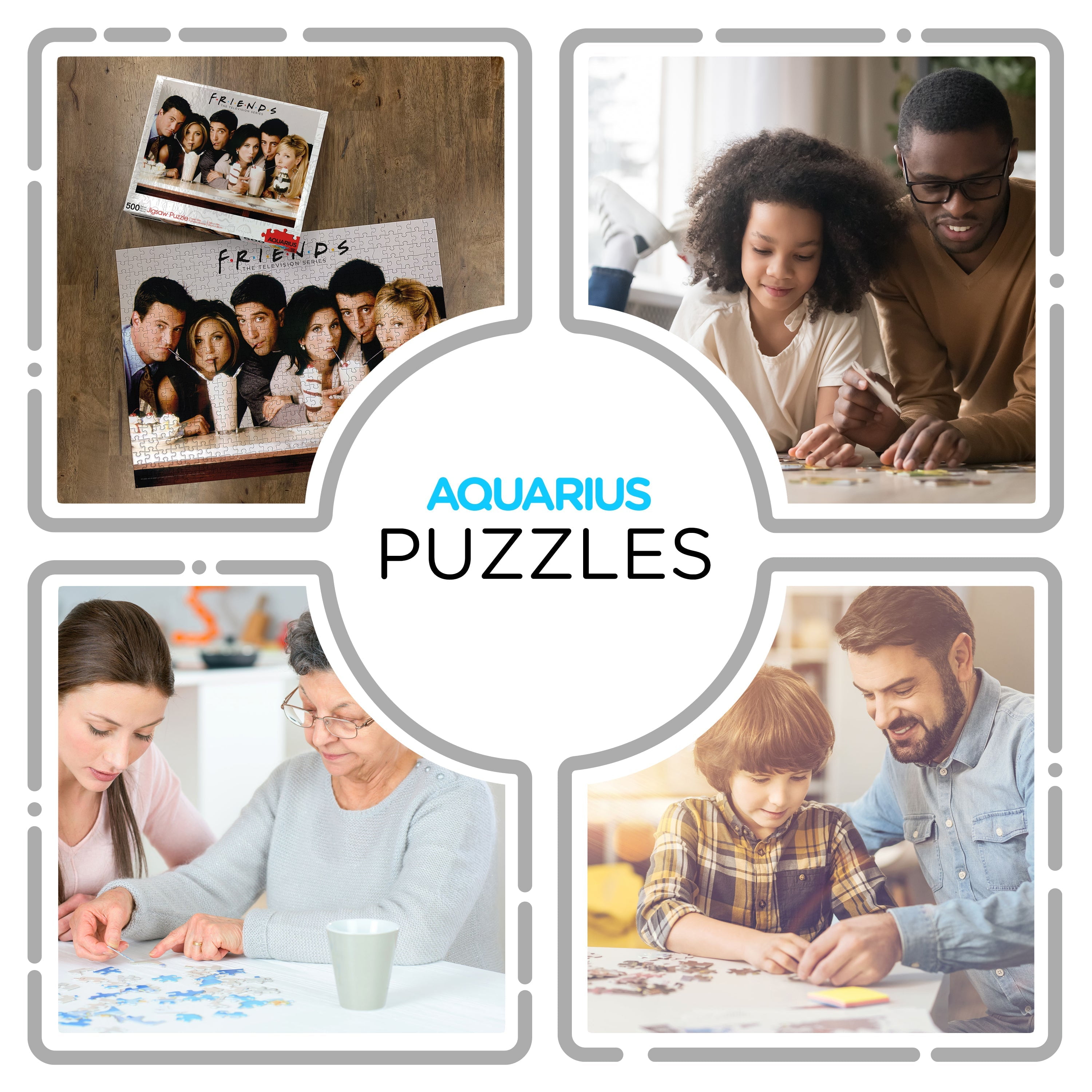 Friends TV Series Milkshake 500 Piece Jigsaw Puzzle