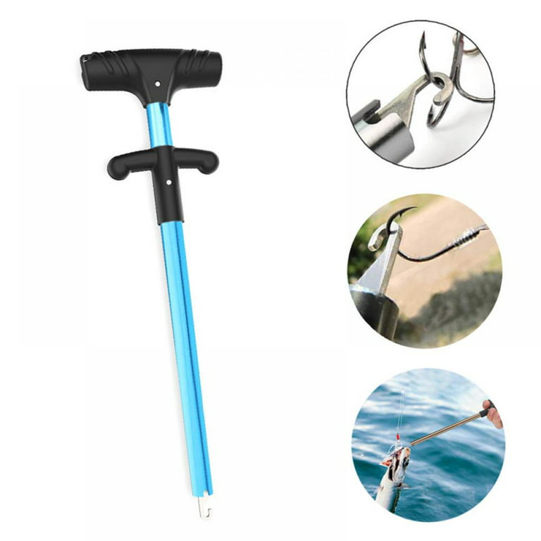 Prettyui Easy Fish Hook Remover Puller Fishing Tool T-Handle Extractor  Tackles Detacher