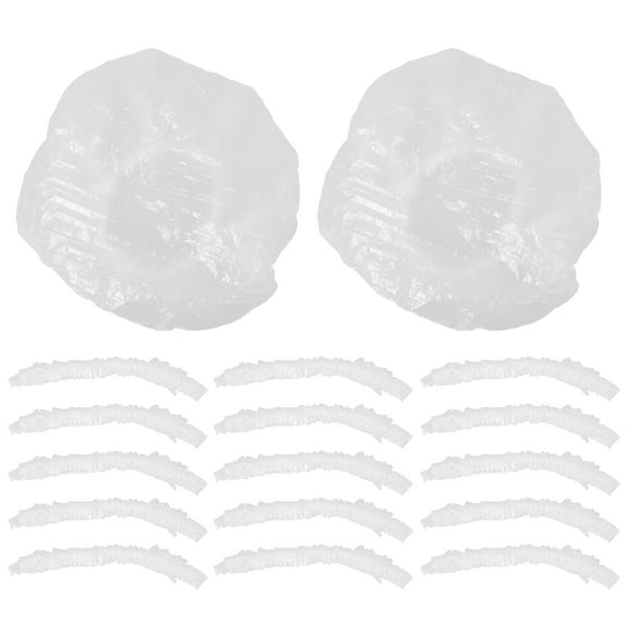 Worgeous 100pcs Moped Scooter Seat Covers Plastic Moped Seat Protective Covers Rain Covers