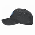 thumbnail image 3 of LNWH Baseball Cap, Adjustable Size for Running Workouts and Outdoor Activities All Seasons, Blue Devil Eye - Black, 3 of 8