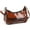 Brown, variant on BadPiggies Stadium Approved Clear Shoulder Bag for Women Plastic Zipper Handbags Small Purse Crossbody Bag