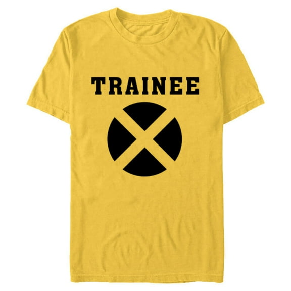 Marvel Deadpool Wade Wilson X-Force Trainee - Short Sleeve Blended T-Shirt for Adults - Customized-Yellow