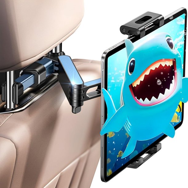 Soporte para tablet LMADFLY ajustable para reposacabezas de auto 4.7-11"