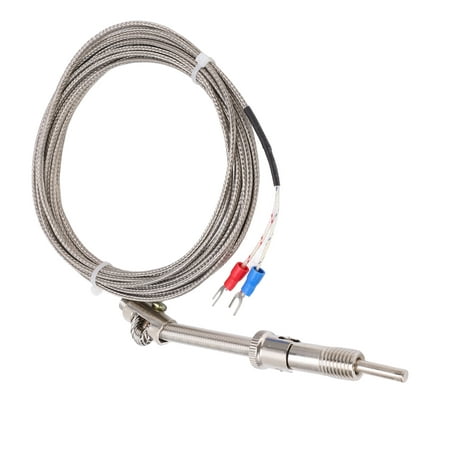 

Thermocouple Wire Probe High Accuracy Stainless Steel Shielded Durable Heatproof Exquisite Thermocouple Sensor For Home For Factory 4 Meter
