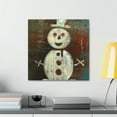 thumbnail image 4 of Snowman in Expressionism - Canvas, 4 of 10