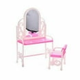 thumbnail image 1 of Make Up Dressing Cosmetics Desk Table Baby Doll Toy Chair Dresser Toilet Table Furniture Decor, 1 of 1