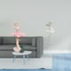 thumbnail image 2 of Figura De Bailarina De Resina, Escultura De Niña, Adorno Artístico Creativo Y Moderno Para Oficina, Estudio, Dormitorio, Chimenea, Entrada, Estantería, Regalo Novedoso, Recuerdo., 2 of 8