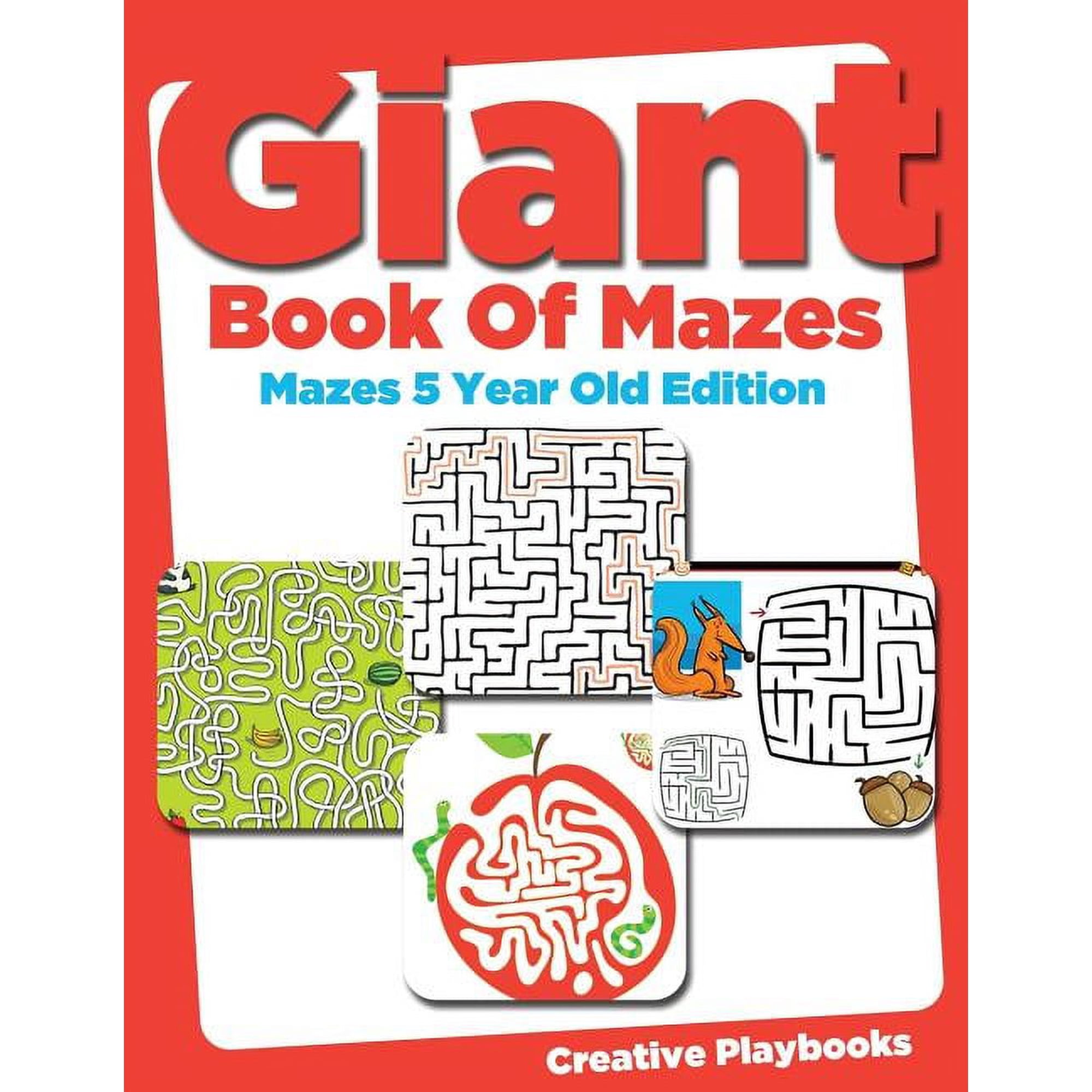 Giant Book of Mazes Mazes 5 Year Old Edition (Paperback)