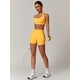 thumbnail image 5 of Set de entrenamiento ABOCIW para mujer, sujetador deportivo halter, pantalones cortos, 5 of 7