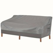 Patio Furniture Covers Waterproof, Adjustable Drawstring, 3-Seater Sofa Cover, Furniture Protector With Anti-UV, Rain, Snow, Dust, And Wind-Proof, Air Vent And Handle, For Living Room, Courtyard