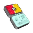 thumbnail image 3 of Consola de juegos Consola de juegos portátil con pantalla de 3,5 pulgadas Interesante (verde doble) Likrtyny Para estrenar, 3 of 9