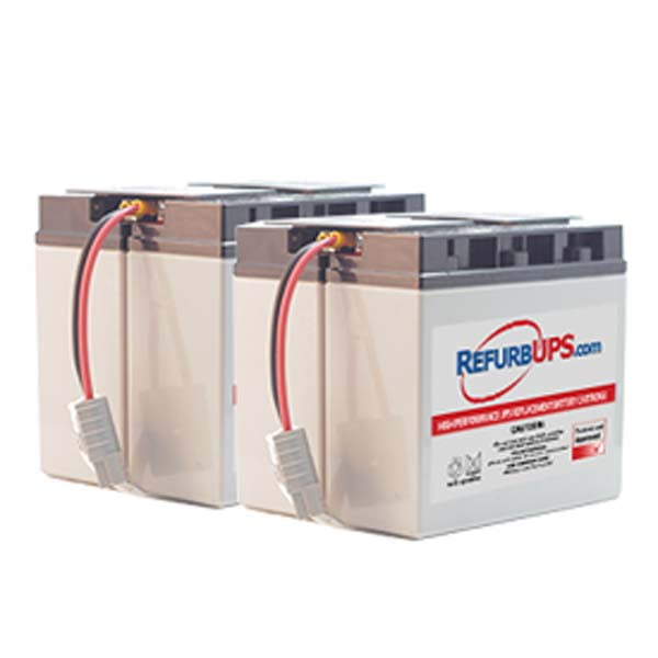 3 Pack SPS Brand Complete Wire Harness with Terminal Covers and Fuse for APC SmartUPS 2200NET RBC11 Battery Cartridge 