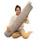 thumbnail image 3 of Conejo de peluche de juguete para niños, almohada larga Kawaii para dormir, muñeca linda, regalo de cumpleaños, 3 of 4