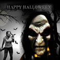 thumbnail image 2 of Accesorios de máscara de Zombie de Halloween, máscara de Zombie de cobertura de fantasma, máscara de Halloween realista, máscara de fantasma de pelo largo, máscara de miedo, 2 of 3