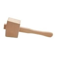 thumbnail image 3 of Martillo de madera de mazos de madera con mango de carpinteros Manual Manual Hammer para el trabajo Herramienta de fabricación de carpintería de, 3 of 9
