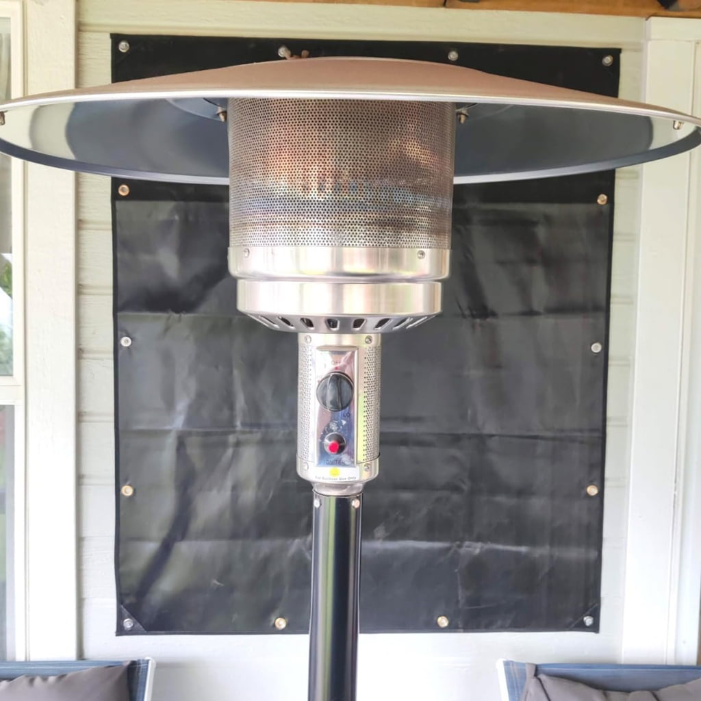 lanema Fireproof Heat Shield Stove Wall Protectors Behind Grills Heat Shield Mats Enduring