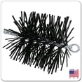 thumbnail image 4 of Midwest Hearth Poly Chimney Cleaning Brush (8-Inch Round), 4 of 4