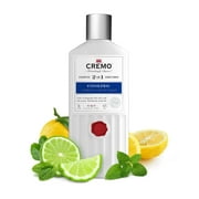 Cremo 2 in 1 Shampoo and Conditioner, Cooling, Citrus and Mint Leaf, 16 oz