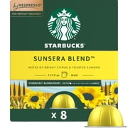 Starbucks by Nespresso Vertuo, Sunsera Blend Nespresso Pods, 100% Arabica Coffee, 8 Ct
