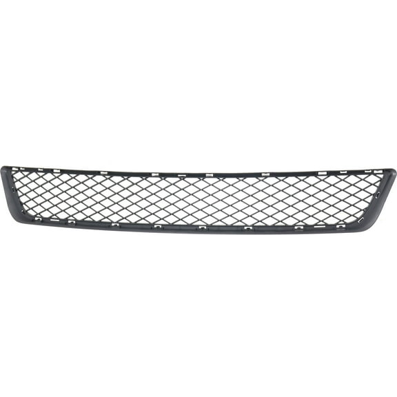 Bumper Grille Compatible With 2011-2013 BMW X5 Front Textured Black
