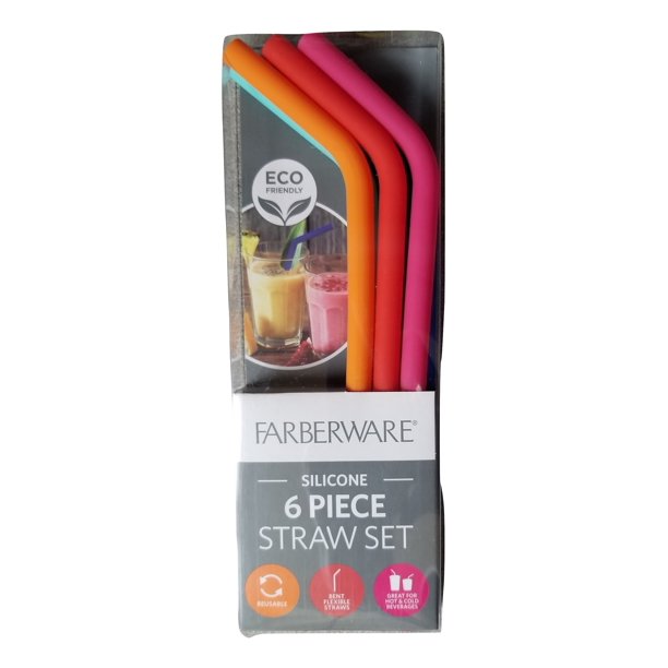 Best Brands Fw Silicone Straw Set