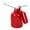 Red, variant on Adequate Capacity Metal Oil Can Designed For Effective Lubrication Tasks