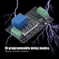 thumbnail image 4 of Relé de retardo de tiempo FRM01 Módulo de relé multifunción Control de temporizador programable Placa revestida de cobre para el hogar ANGGREK Otros, 4 of 9