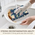 thumbnail image 7 of 6 Pcs Funny Kitchen Towels,Pioneer Flower Floral Print Pattern Microfiber Dish Towels,Kitchen Tea Towels,Kitchen Towel Set (18" X 26"), 7 of 7