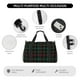 thumbnail image 4 of Balery Buffalo Plaid Dark Green Bolsa de Gimnasio para Mujeres, Bolsa de Viaje con Bolsillo Húmedo, Bolsa de Fin de Semana para Mujeres, Bolsa de Viaje Resistente al Agua, 4 of 7