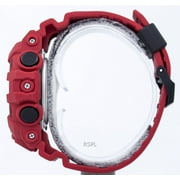 Casio Mens 22.6 mm G Shock Resin Casual Quartz Wristwatch, Red, (GA700-4A)