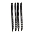 thumbnail image 2 of FENGGHAO 4 Pack Retractable Erasable Gel Ink Pens Fine Point 0.5mm Black Ink Smooth Writing Pens With Eraser Top For Journaling Office Home, 2 of 7