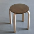 thumbnail image 5 of Masteelf Wooden Round Stool Cover Canteen  Stool Seat Bar Stool Seat Replacement for Restaurant, 5 of 8