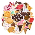 thumbnail image 2 of 35pcs-50pcs Sweet Dessert Stickers Candy Gift Kids Stickers for Luggage Suitcase Phone, 2 of 9