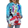 thumbnail image 5 of Power Rangers Unisex Adult Hoodie Casual Hooded Sweatshirt Pullover Novelty 3D Printed Sweater Jacket 2XL, 5 of 8