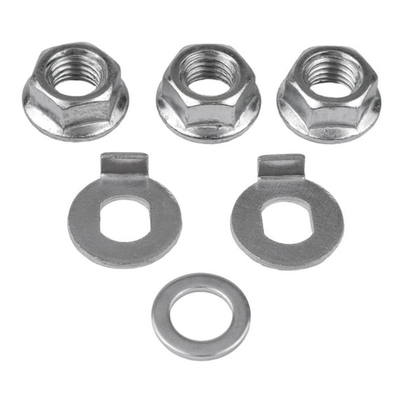 12Mm Steel E-Bike Hub Motor Nuts Safety Washer Front Rear Hub Motor Washer Replacement Electric Vehicle Accessories