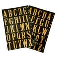 thumbnail image 5 of Hy-Ko 2 inch Black and Gold Self-Adhesive Vinyl Letters Kit, 73 Pieces, 5 of 11