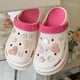 thumbnail image 1 of 2024 Verano Nuevos Zapatos Perforados De Suela Gruesa De EVA Para Mujeres Que Usan Suela Suave Elevada DIY Love Color Sólido Dos Usos Zapatillas De Casa, 1 of 5