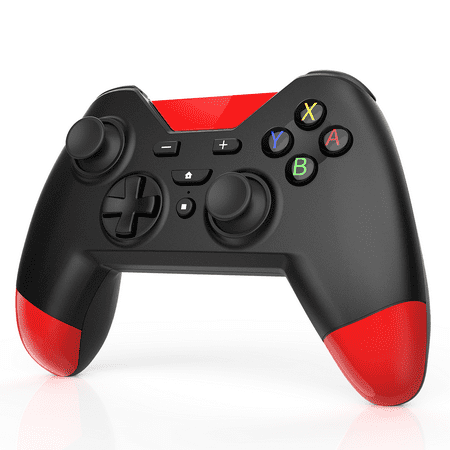 AGPTEK Wireless Controller for Nintendo Switch Compatible with Nintendo Switch Pro Windows and Sony PS3, Built-in
