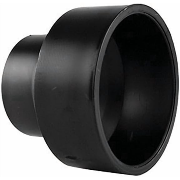 Charlotte Pipe Schedule 40 1-1/2 in. 3 in. Dia. x Hub Hub ABS DWV Coupling