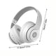 thumbnail image 3 of Pisexur Electrónica para Hombres Audífonos Bluetooth Audífonos Inalámbricos Orejeras Completas Nuevos Audífonos Bluetooth 5.4 con Reducción de Ruido Inteligente Estéreo HiFi Plegables y Ligeros Elect, 3 of 9