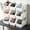 White #2, variant on Stackable Open-Front Storage Bins Plastic Tool Organizer Boxes for Garage Workshop Pantry Hardware Parts Household Supplies and Small Items - 9.5x6.1x4.5 Inch Single Bin